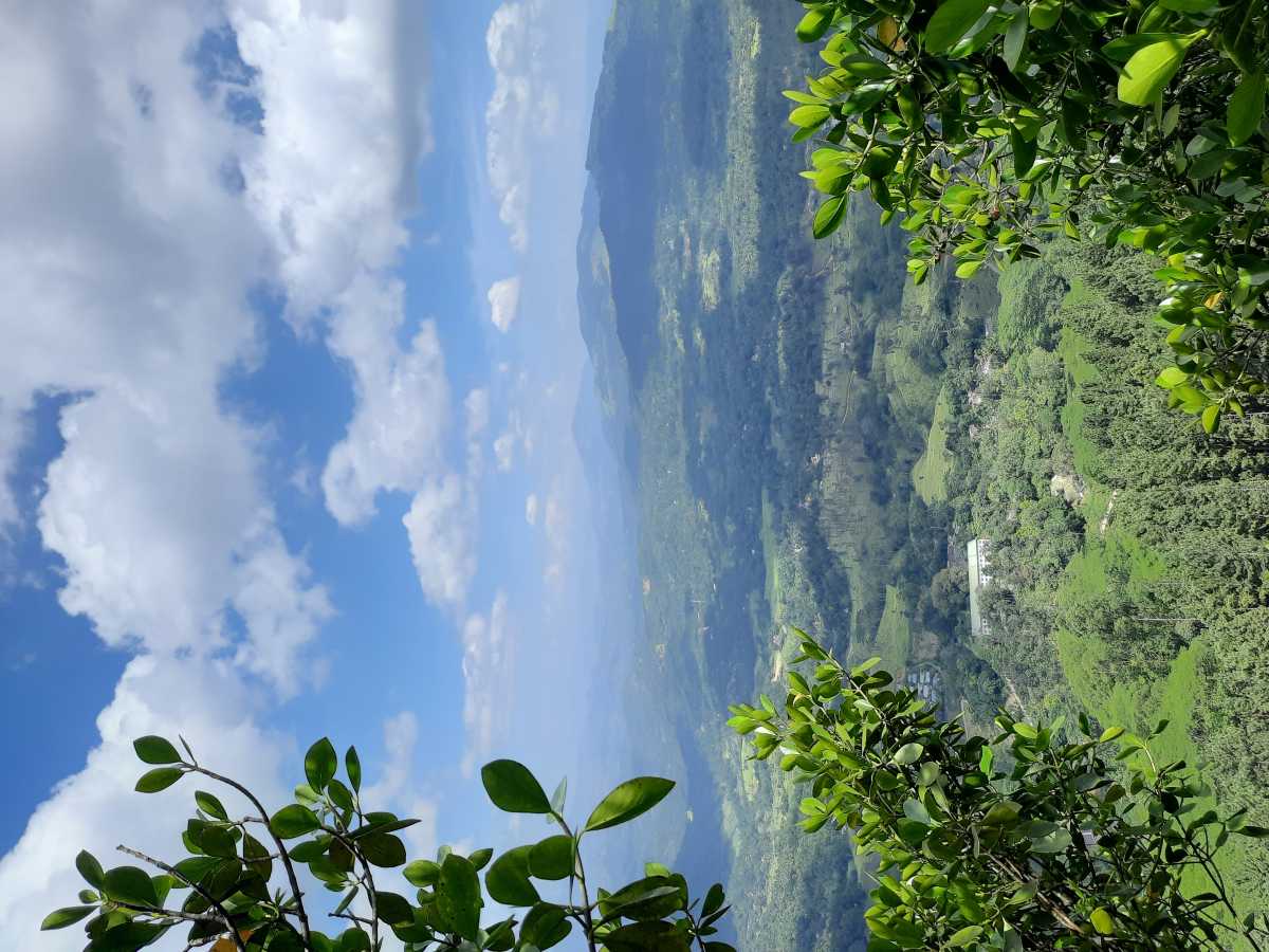 Serene view of Hantana Mountain Range. by Tharindu Karunarathne