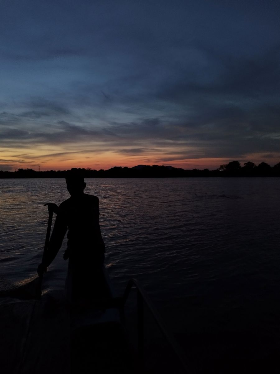 Sunset Row: Life on Habarana Lake by Dakshini Perera